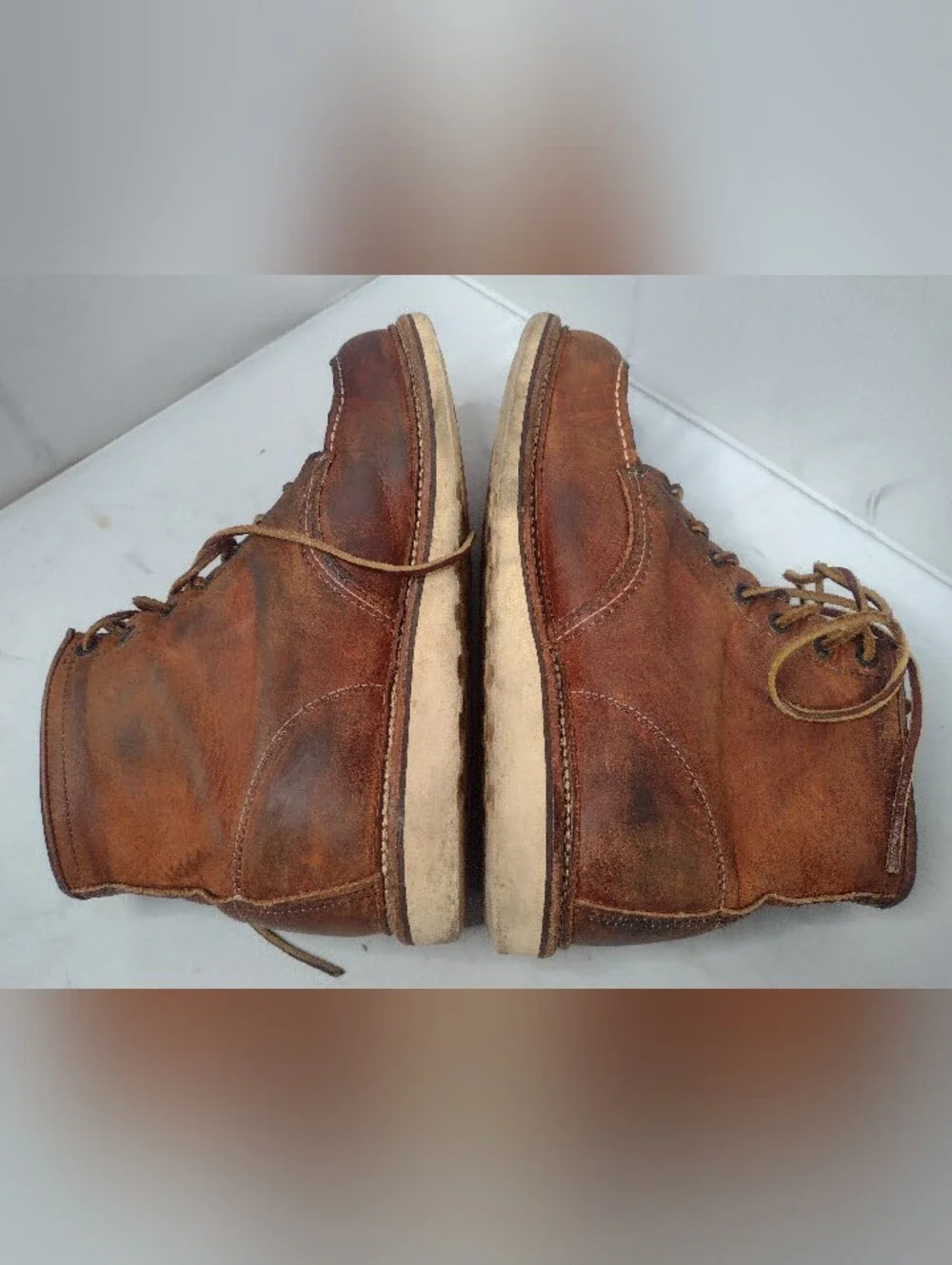 Red Wing 1907 6-in Moc-Toe  US Men's 10.5 Brown Leather Work Boots
